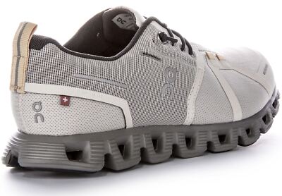 Pre-owned On Running Cloud 5 Waterproof Womens Sneakers Shoe Pearl White Us 5 - 11