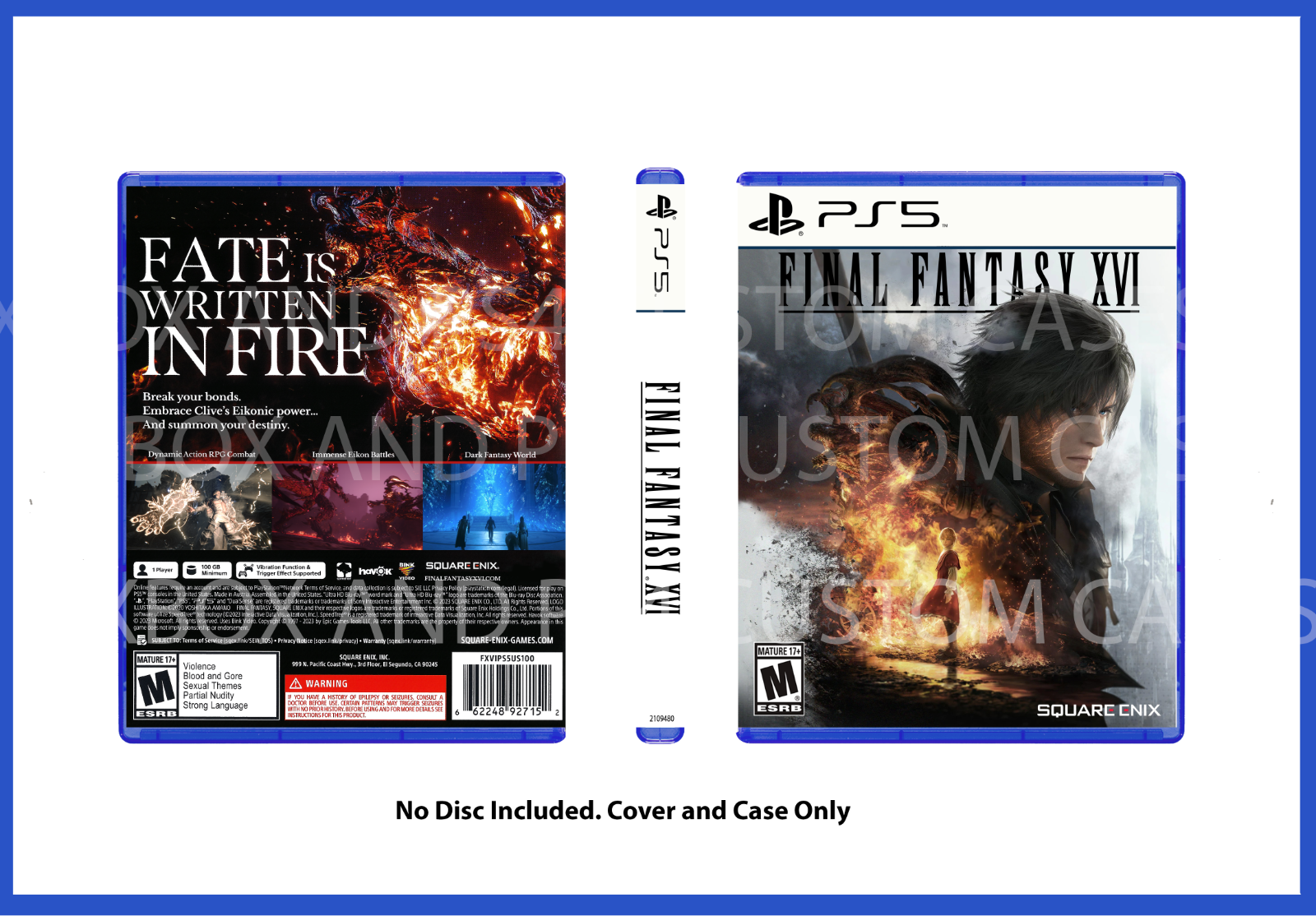② ファイナルファンタジーXVI PS5 NEW PS5 Final Fantasy 16 XVI FF16 From Japan Free Shipping