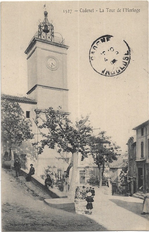 84 - Cadenet La Tour De L'Horloge