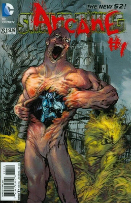 ARCANE #1 SWAMP THING #23.1 3D LENTICULAR VARIANT Forever Evil DC 2nd Print