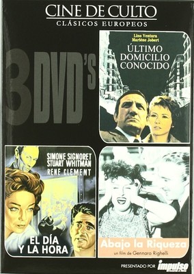 Último domicilio conocido + El día y la hora + Abajo la riqueza [DVD]