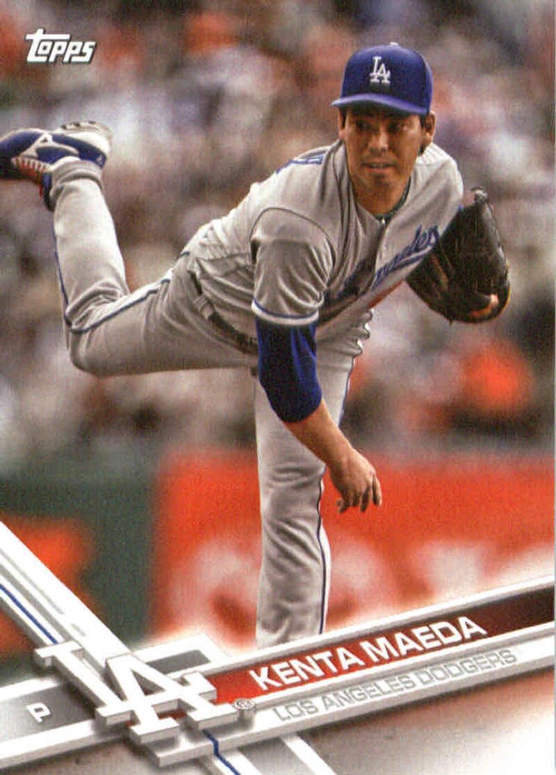 2017 Topps Los Angeles Dodgers - Kenta Maeda #LAD-8