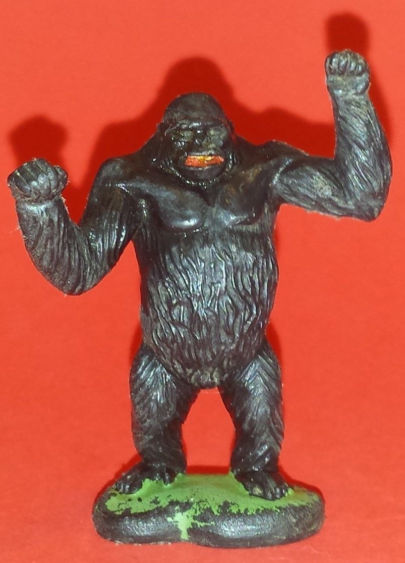 BLACK GORILLA..Vintage 1970's Britains Ltd..2.25