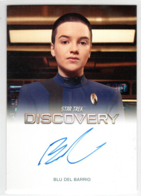STAR TREK DISCOVERY SEASON 4  BLU DEL BARRIO AS ENSIGN ADIRA TAL AUTOGRAPH EL