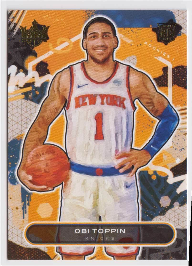 NBA Panini court kings Obi Toppin RC /25