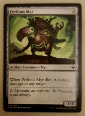 1x Perilous Myr Commander Legends Magic the Gathering MTG NM