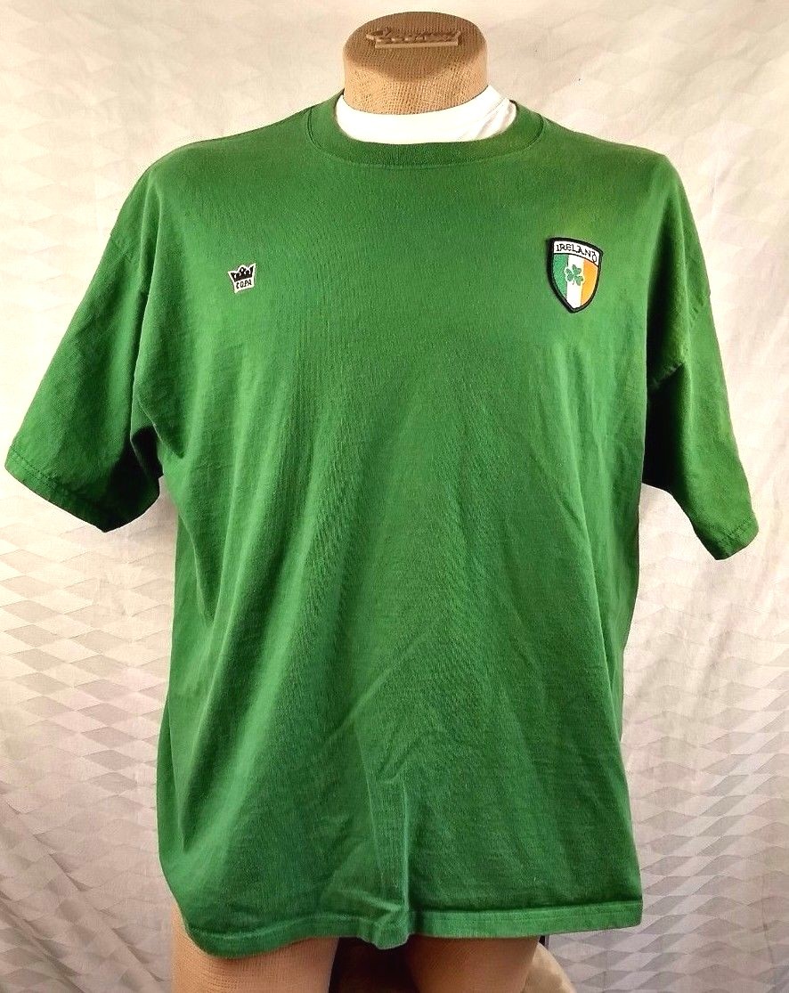 VINTAGE 2004 EIRE IRELAND T SHIRT FOOTBALL SOCCER NATIONAL TEAM COPA 1 INT. RARE
