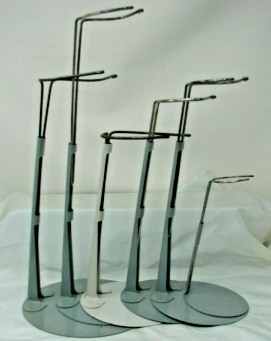 ALL FOR ONE $ ~ LOT 6 USED KAISER DOLL STANDS