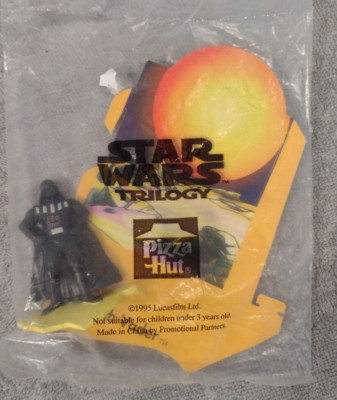 Star Wars Trilogy Pizza Hut Darth Vader Figure/1995/Still Sealed