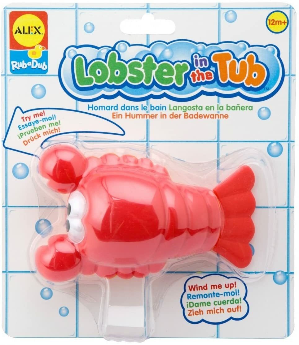 ALEX Toys. Rub A Dub Wind Up Lobster In The Bath Tub Toy eBay