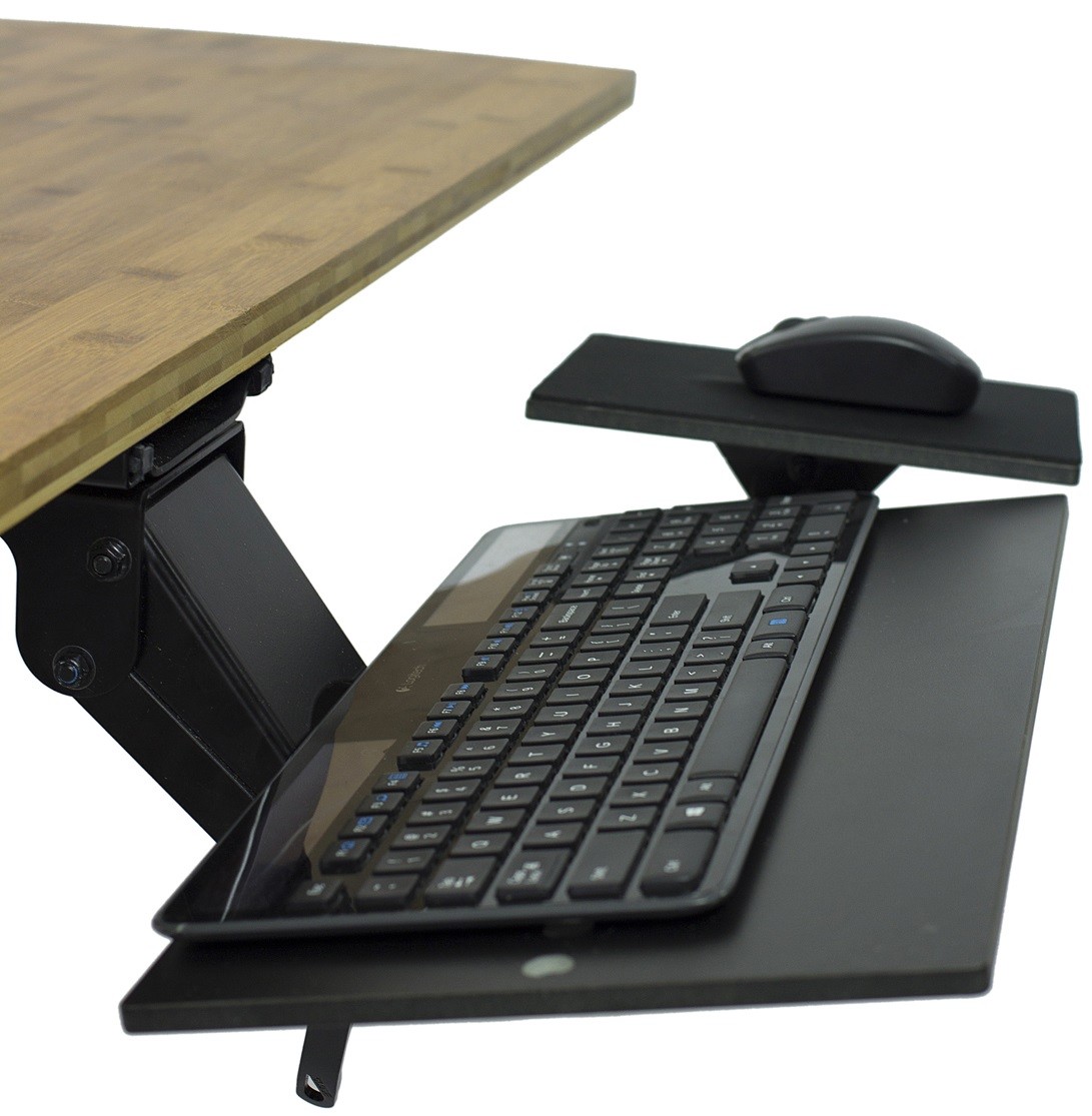 KT1 ergonomic under-desk keyboard tray adjustable keyboard d