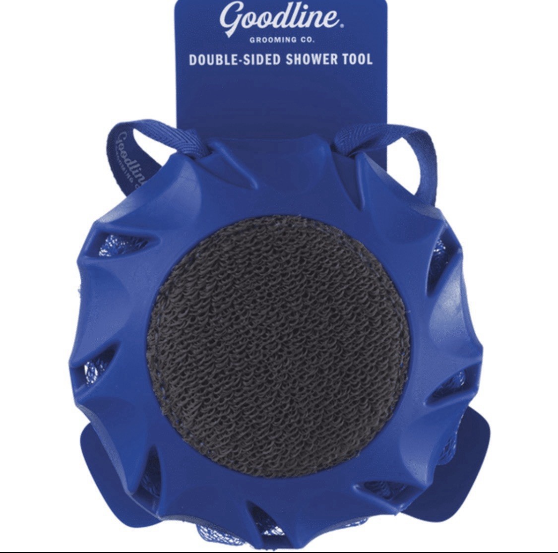 Goodline Grooming Co. double-sided shower tool.