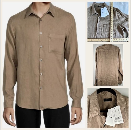 美品 XL 現行タグ Theory リネン100% シャツ IRVING A 美品 XL 現行タグ Theory リネン100% シャツ IRVING A - メルカリ