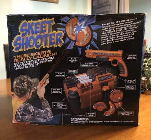 Skeet Shooter Hunter indoor/outdoor Rapid Target Infrared Game NIB
