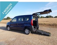 2018 FIAT DOBLO 4 SEAT PETROL WHEELCHAIR ACCESSIBLE DISABLED MOBILITY CAR