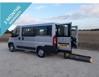 2018 PEUGEOT BOXER 333 UTAH BLUE HDI 6 DOOR 6 SEAT DISABLED MOBILITY MINIBUS