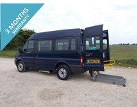 2014 FORD TRANSIT T300 6 SEAT WHEELCHAIR ACCESSIBLE DISABLED MOBILITY MINIBUS