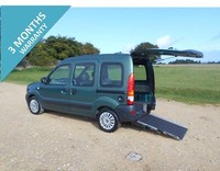 2008 RENAULT KANGOO 5 DOOR 3 SEAT WHEELCHAIR ACCESSIBLE DISABLED MOBILITY CAR