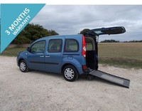 2012 RENAULT KANGOO PETROL 3 SEAT WHEELCHAIR ACCESSIBLE DISABLED MOBILITY CAR