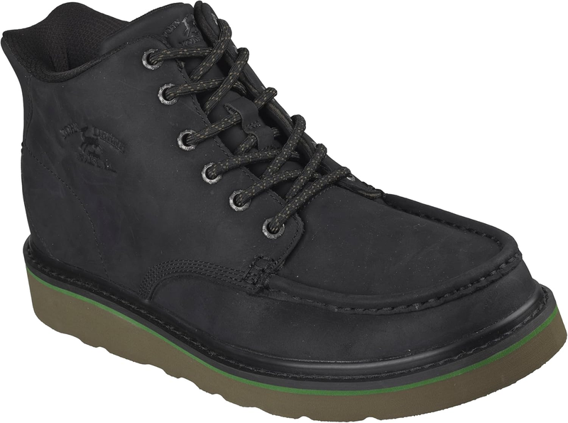 Skechers mens John Deere Brockman 2.0 Moc Toe Lace Up Slip Ins
