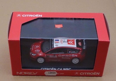 NOREV 1/43 AMC018892 CITROEN C4 WRC 1 RALLY MONTECARLO 2008 155418