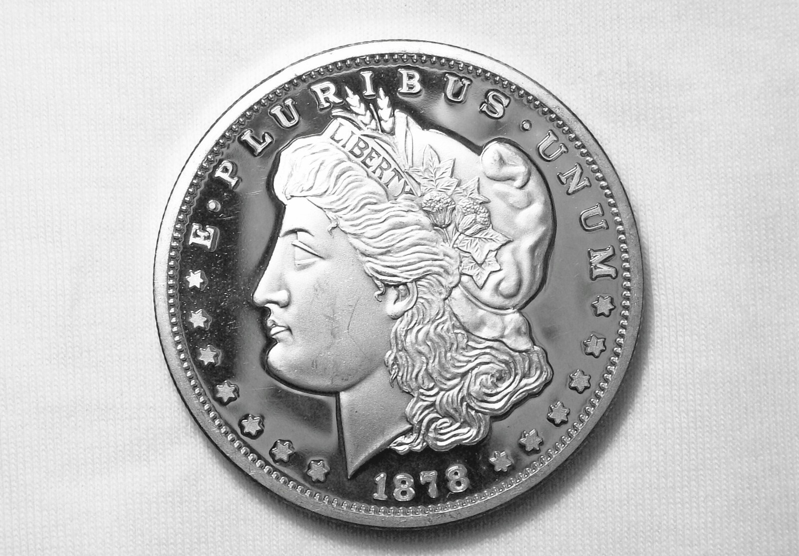 1878 Morgan Dollar - COPY - 2 Toy Oz.999 Fine Silver Round