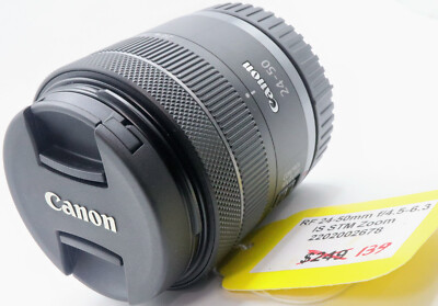 Canon RF 24-50mm F/4.5-6.3 IS STM Lens - EXCELLENT Condition