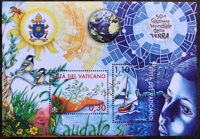 Vatican 2020 Leaflet 50th World Earth Day Subfacial -30%