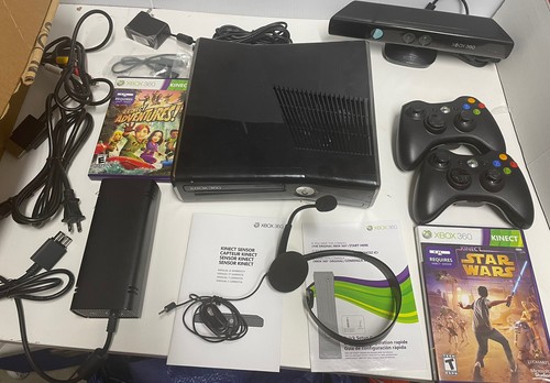 マイクロソフト　XBOX360S　250GB エックスボックス360キネクト対応 Amazon.com: Microsoft Xbox 360 S 250GB System Kinect Bundle