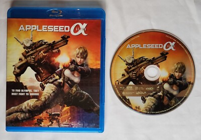 Appleseed Alpha (2014, Blu-ray)