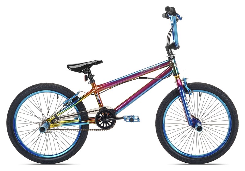 Kent Bicycles 20-inch Girl's Fantasy BMX Child Bicycle, Multicolor Iridescent