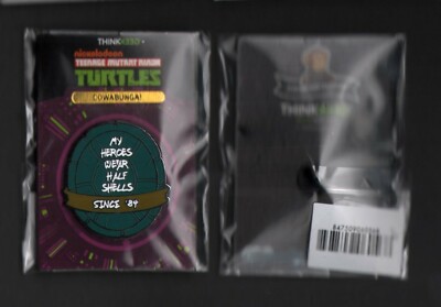 2019 SDCC Teenage Mutant Ninja Turtles TMNT Pin / Think Geek Tour Exclusive