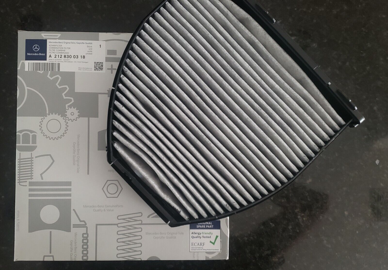Mercedes-BENZ AMG W204 X218 V212 S212 R231 Cabin Air Filter Mercedes-BENZ AMG W204 X218 V212 S212 R231 Cabin Air Filter