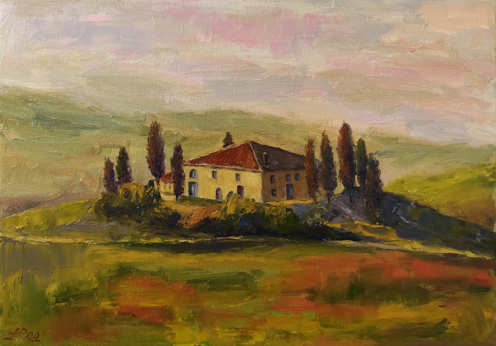 画材 aoi oil painter VINTAGE ASIAN OIL LANDSCAPE PAINTINGS (2)- LOOK ! | eBay