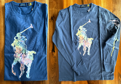 Polo Ralph Lauren Long Sleeved T Shirt Sweatshirt Sweater Custom Fit Slim Fit