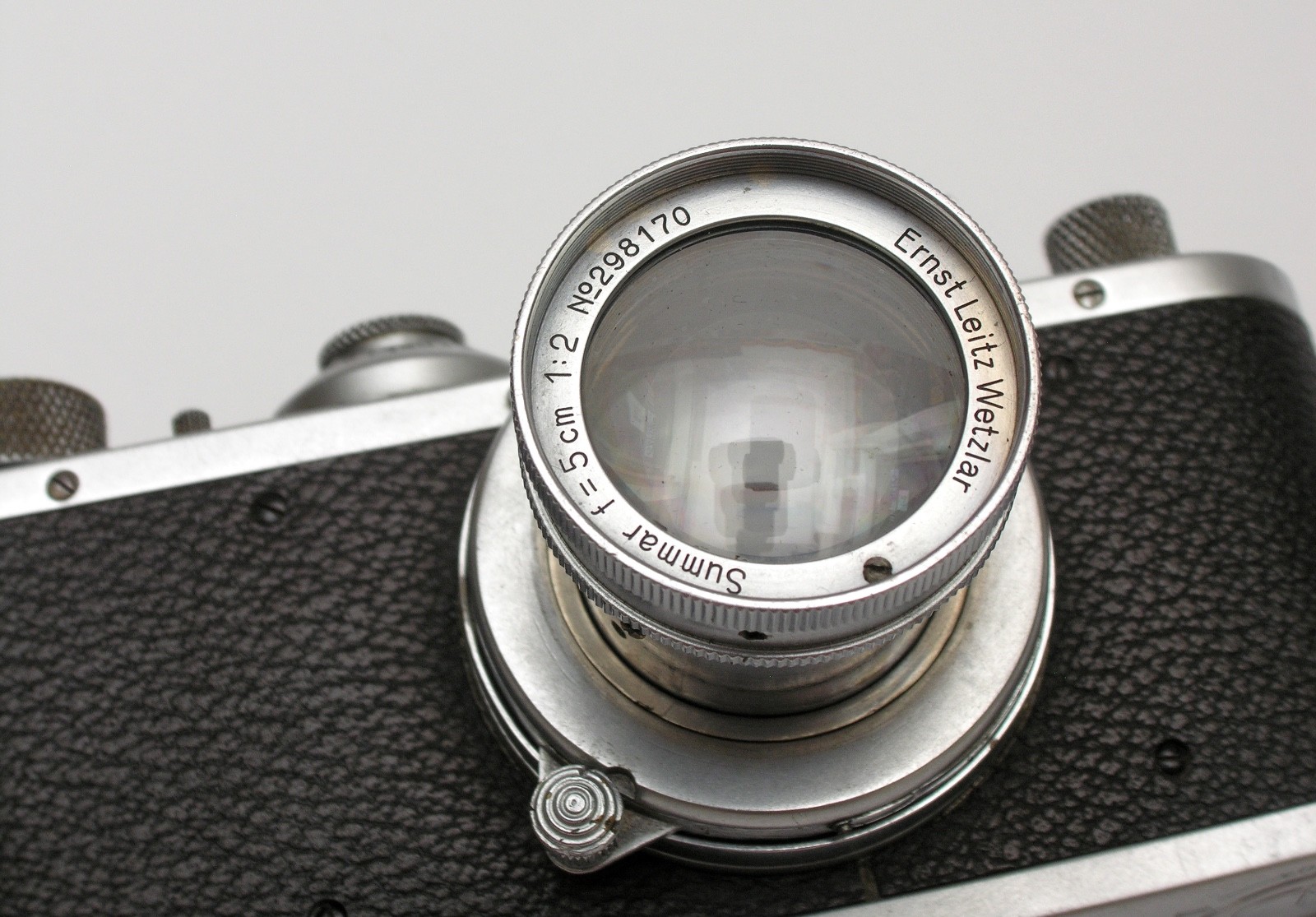 LEICA / LEITZ STANDARD 1 / MODEL I C (1936) WITH 5cm 50mm f2 f/2 SUMMAR LENS