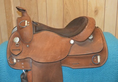 Circle P Cordura Synthetic Full Quarter Horse Bar Saddle