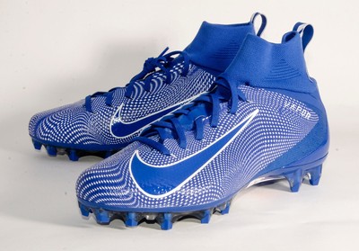 blue nike football cleats