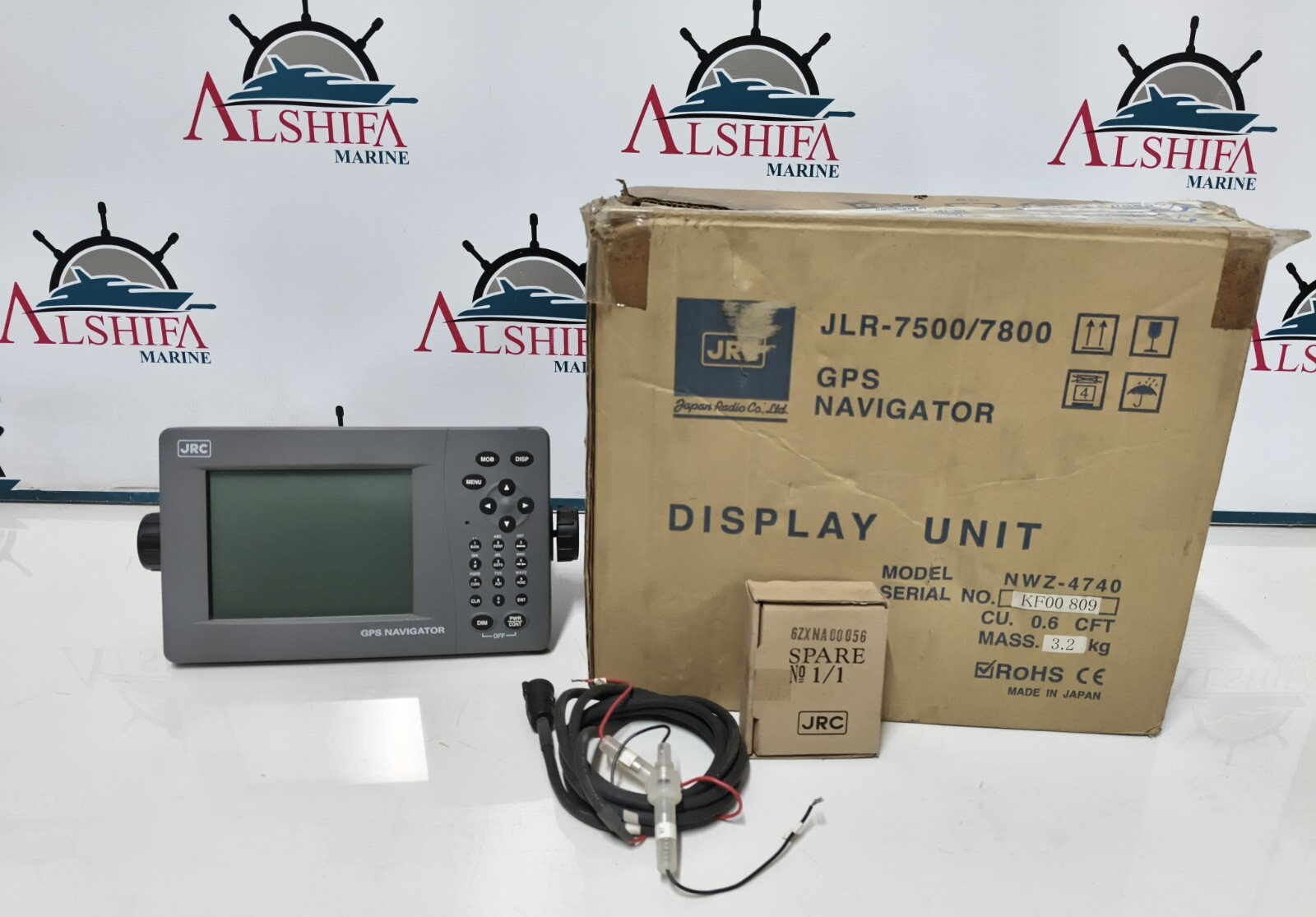 JRC JLR-7500 / JLR-7800 GPS Display Unit – BRAND NEW | eBay