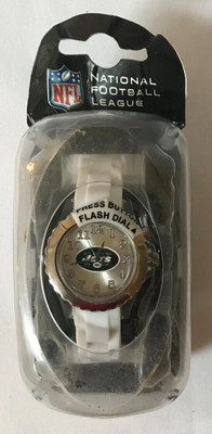 NEW Game Time NFL NEW YORK JETS WATCH Japan Quartz Movement Stainless Steel Back