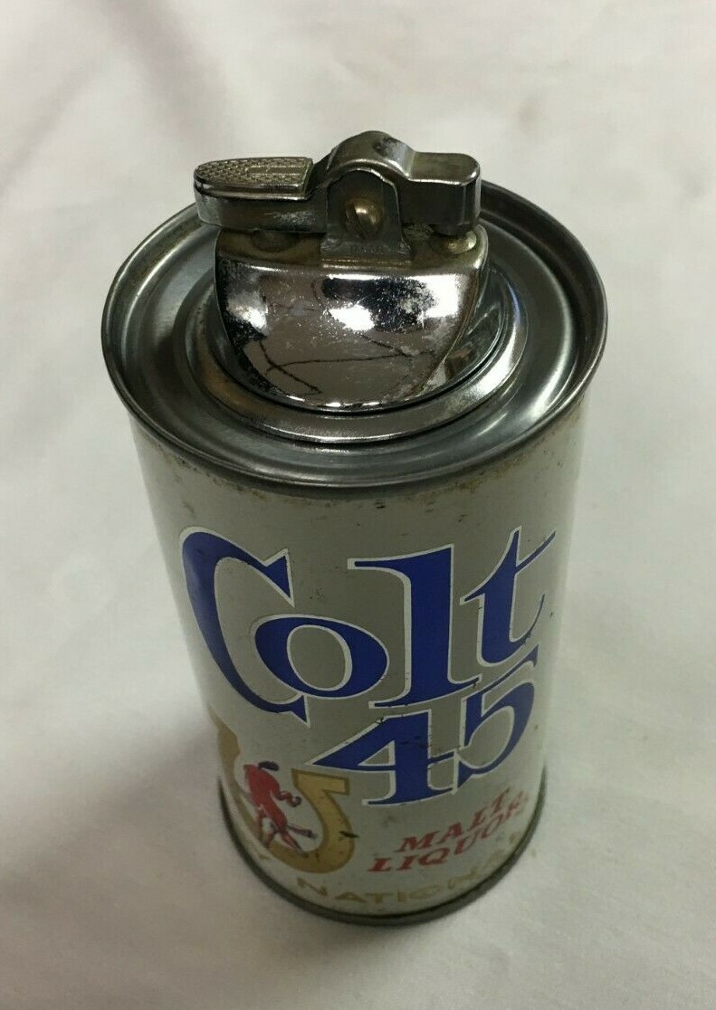 12 ounce Colt 45 malt liquor lighter