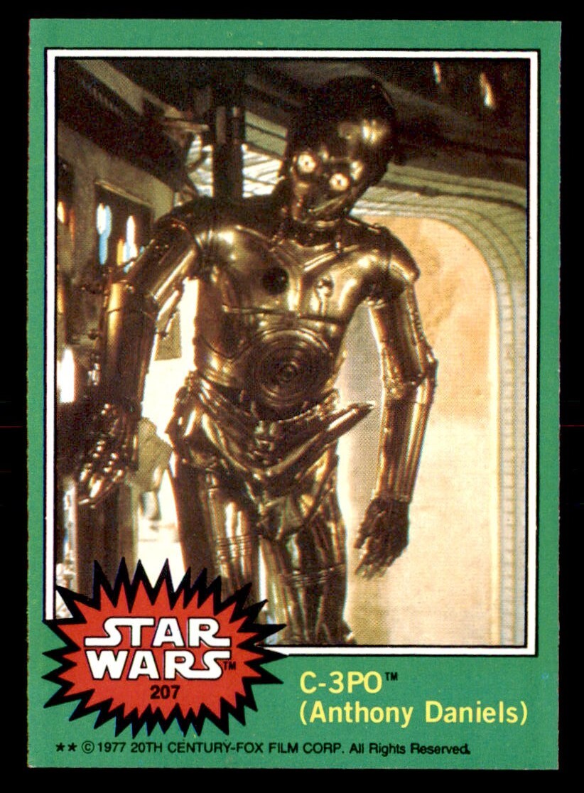 1977年製!STAR WARSカード·ソロ&レイア·2枚セット① 1977年製!STAR WARSカード·ソロ&レイア·2枚セット①