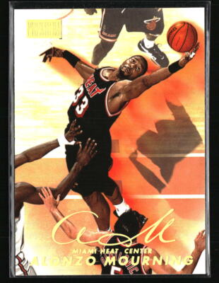 その他 Alonzo Mourning Auto psa9 panini Alonzo Mourning Autographed 2019 Panini Silver Prizm Signed