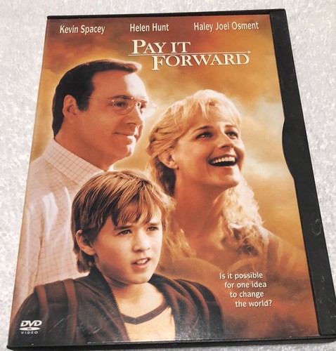 Pay It Forward - DVD -Kevin Spacey, Helen Hunt, Haley Joel