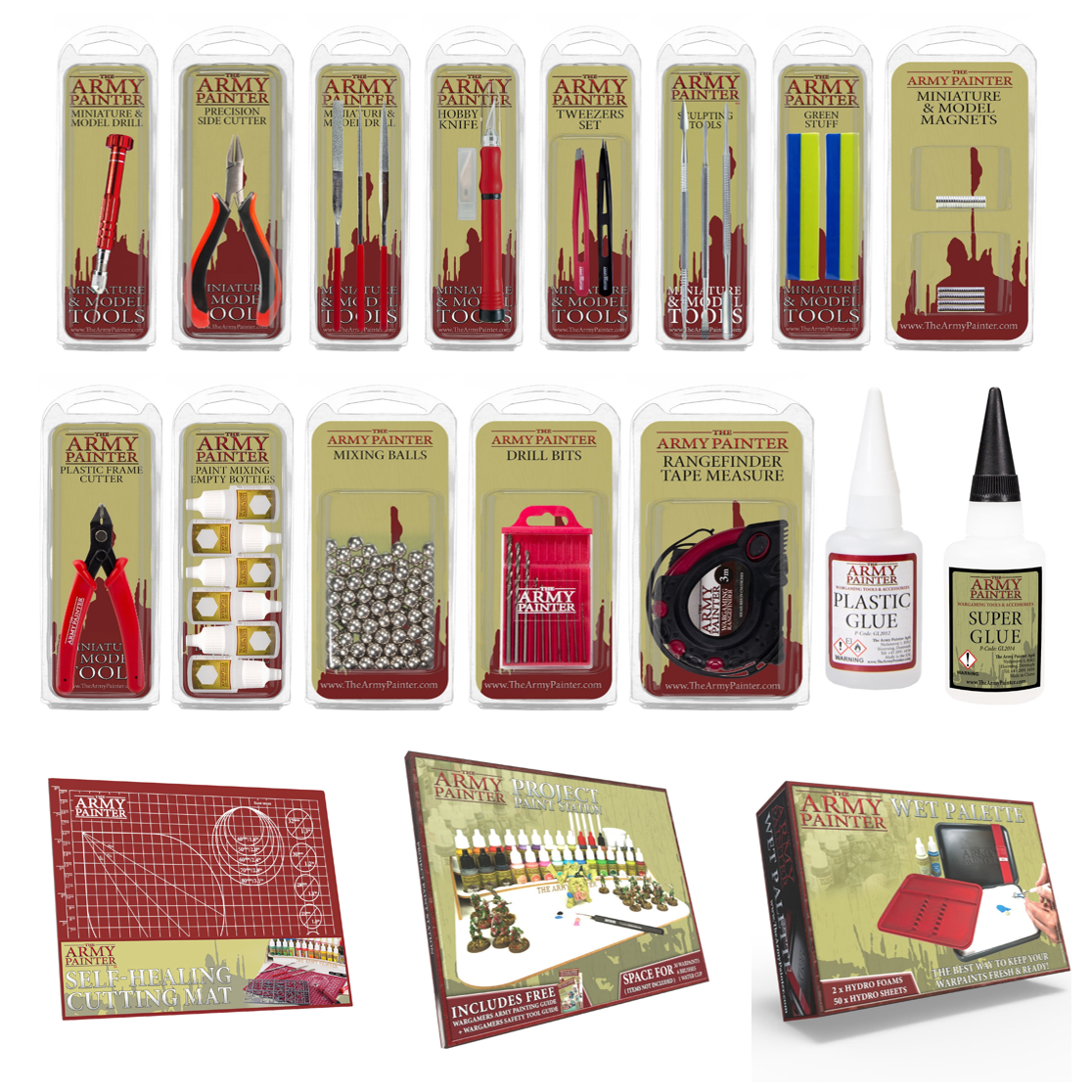 The Army Painter - Hobby Tools, Accessories and Glues for Miniatures and Models