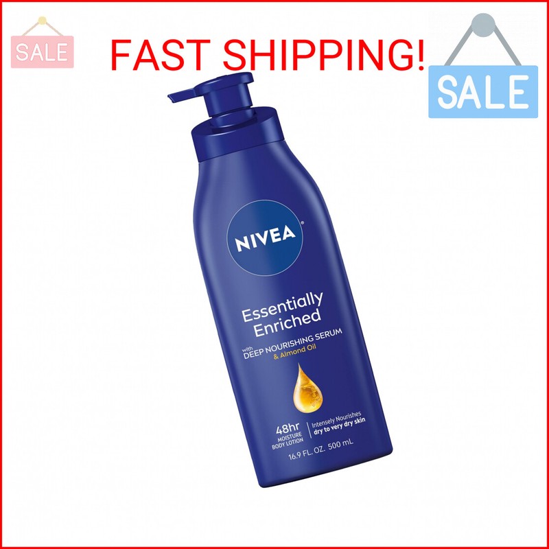 NIVEA Essentially Enriched Body Lotion,Dry to Very Dry Skin,