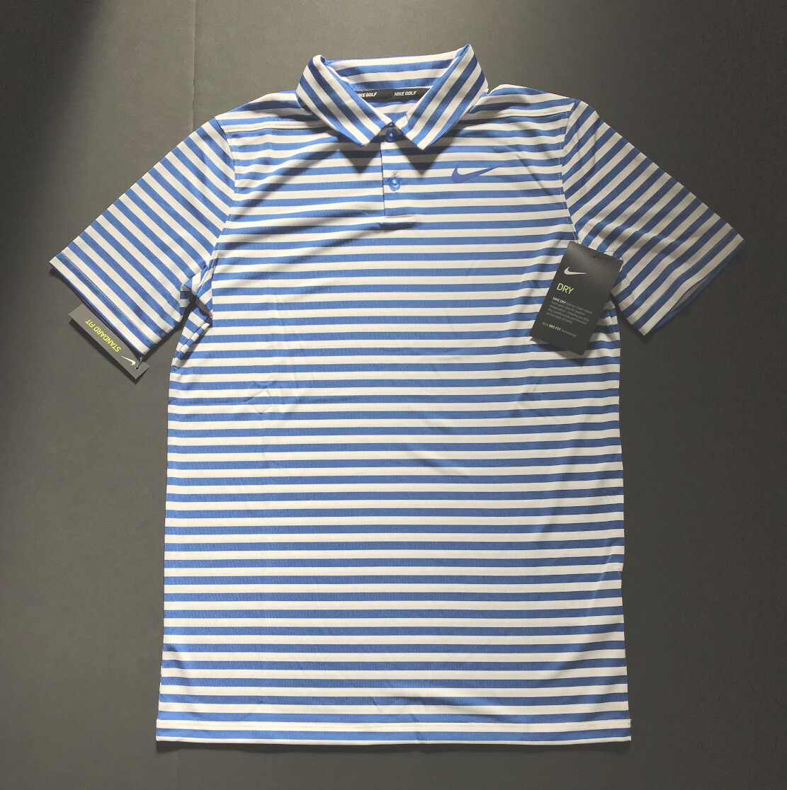 boys dri fit polo