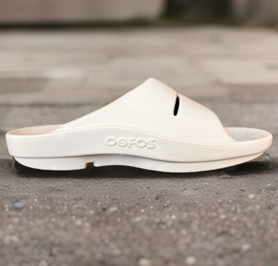 OOFOS OOahh Slide Lightweight Recovery FootwearReduces Stress on Feet, Join