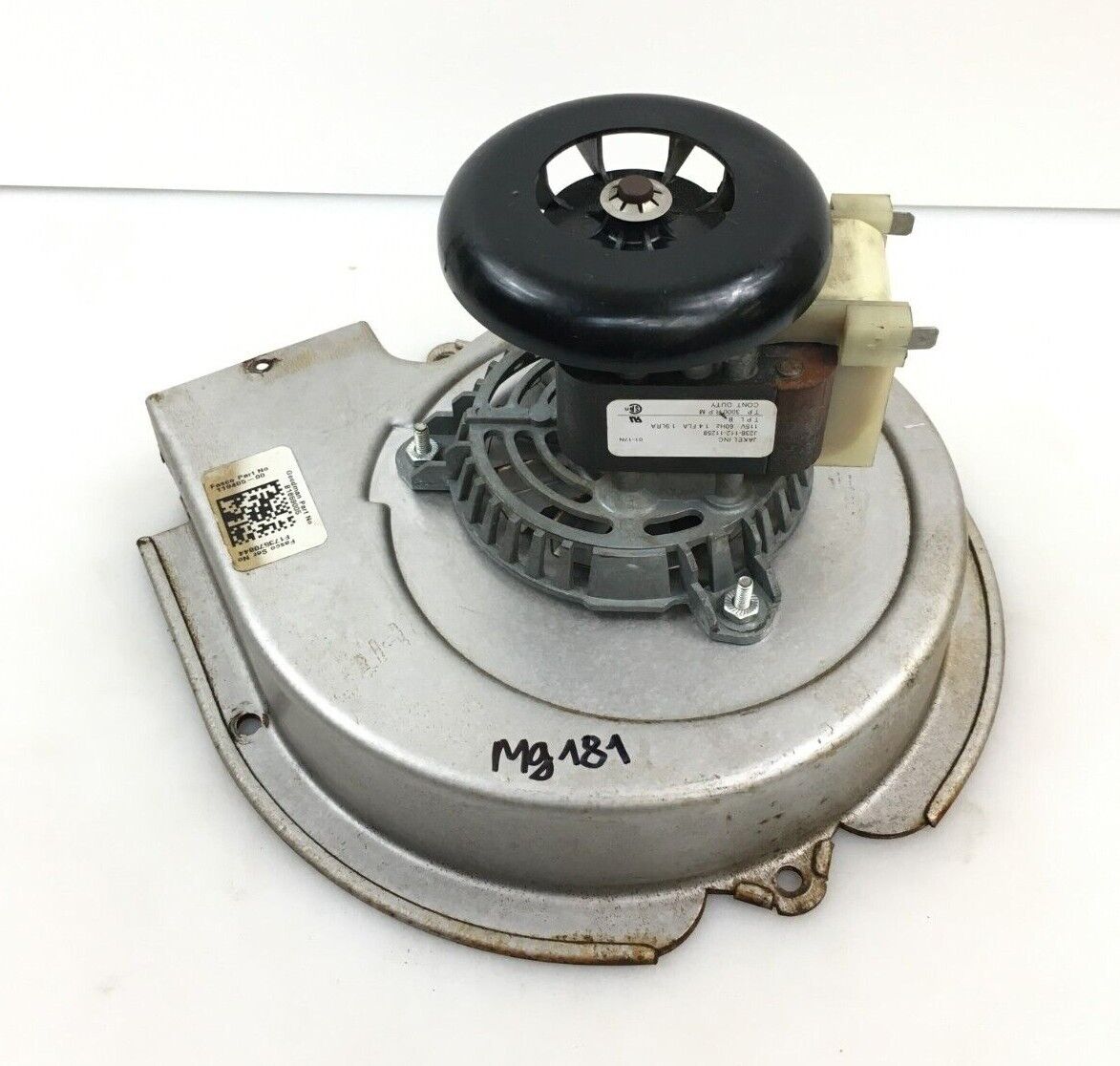 Jakel Inducer Blower Motor J238-112-11258 119405-00 used FREE shipping #MG181 Jakel Inducer Blower Motor J238-112-11258 119405-00 used FREE shipping #MG181