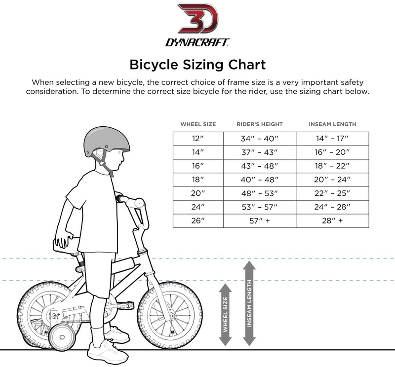 Magna  Major Damage Bike, 12-20-Inch Wheels, Boys Ages 3-10 Years Old